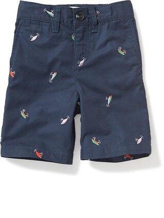 Old Navy Printed Twill Shorts For Toddler Boys Size 18-24 M - The new navy | Old Navy US