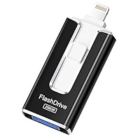 MFi Certified 256GB Flash Drive for iPhone iPad, Photo Stick for External Memory Storage, Easily ... | Amazon (US)