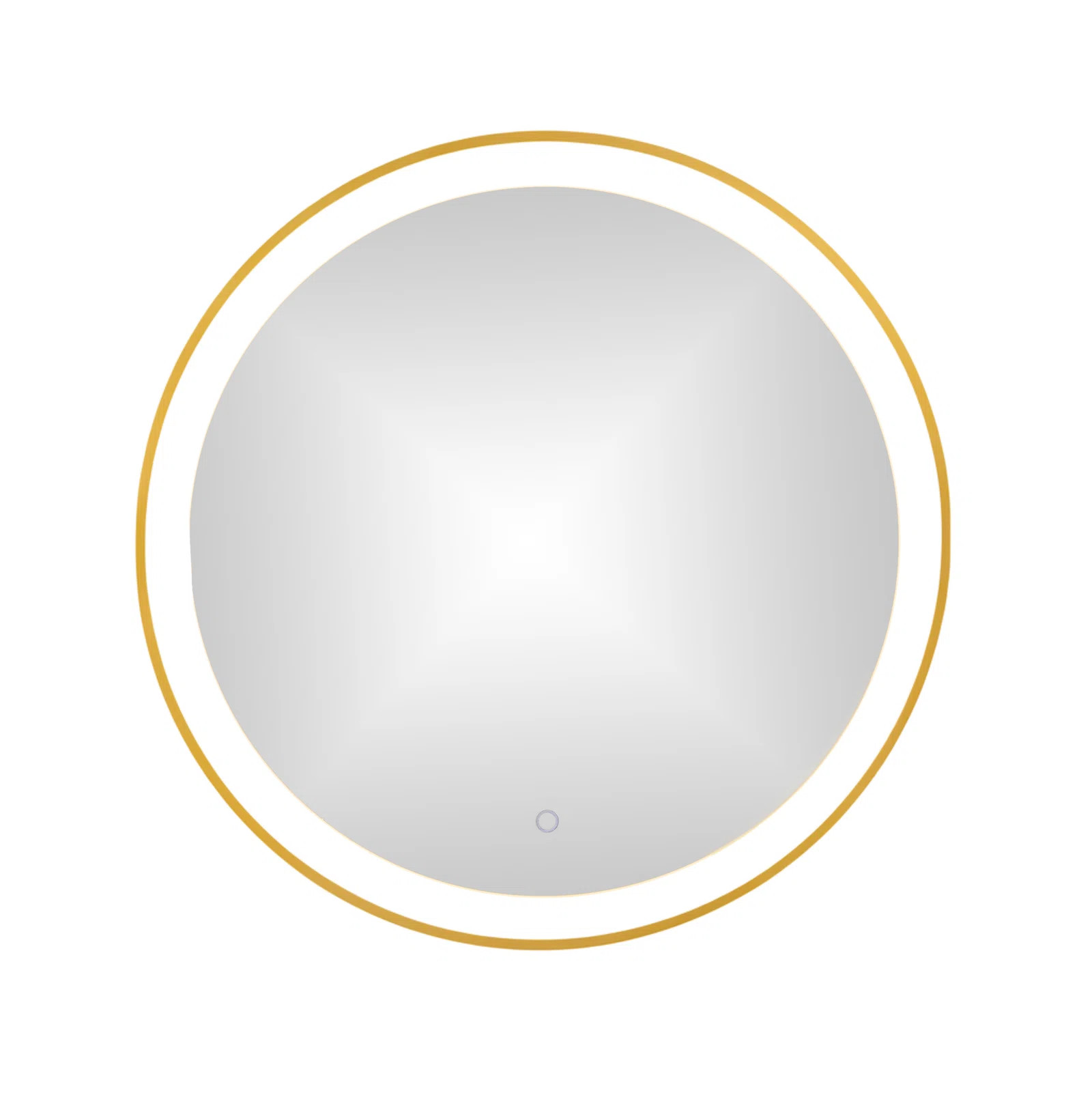 Jeng Metal Round LED Wall Mirror | Wayfair North America