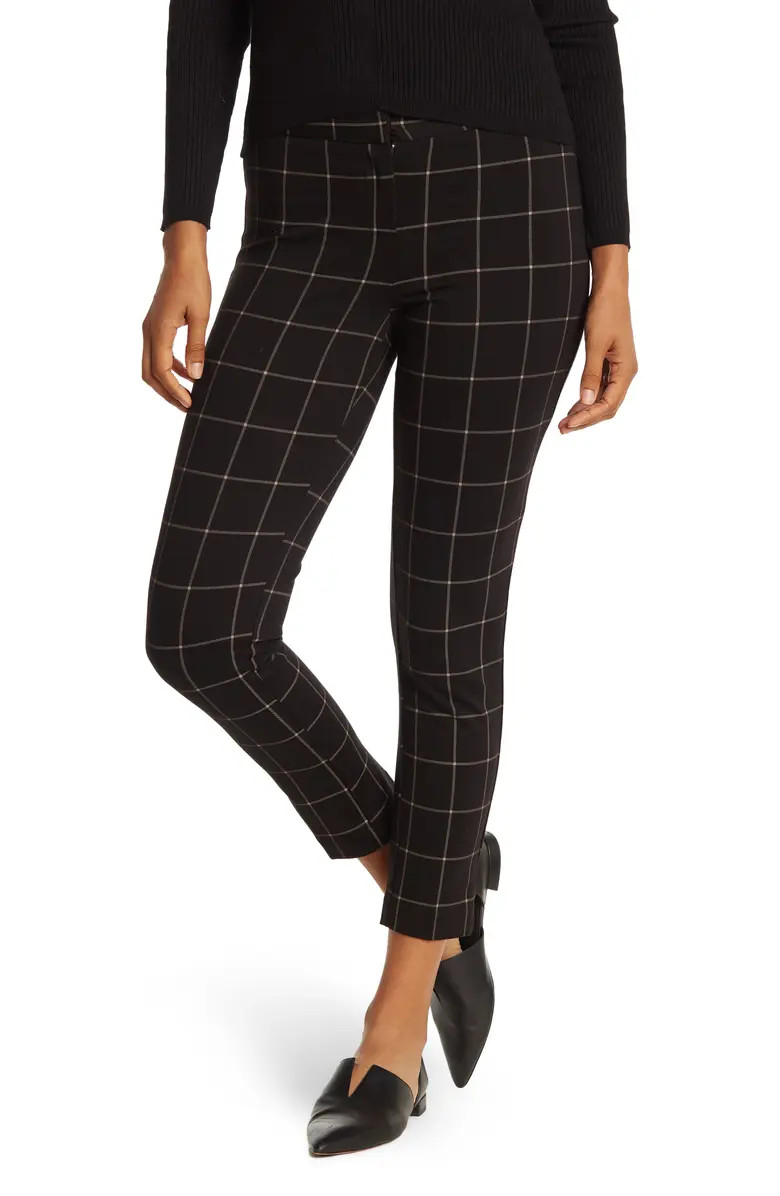 Alex Narrow Leg Windowpant Trousers | Nordstrom Rack