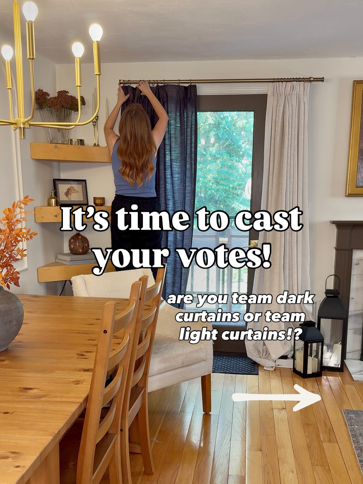 Comment “CURTAINS” for a link to both my dark curtains and my light curtains!!

Linen curtains, pinch pleat curtains 
#homewithem #curtains #pinchpleatcurtains #cozyhome #amazonfinds #amazoncurtains #homedecor #howihome

#LTKHome #LTKSeasonal