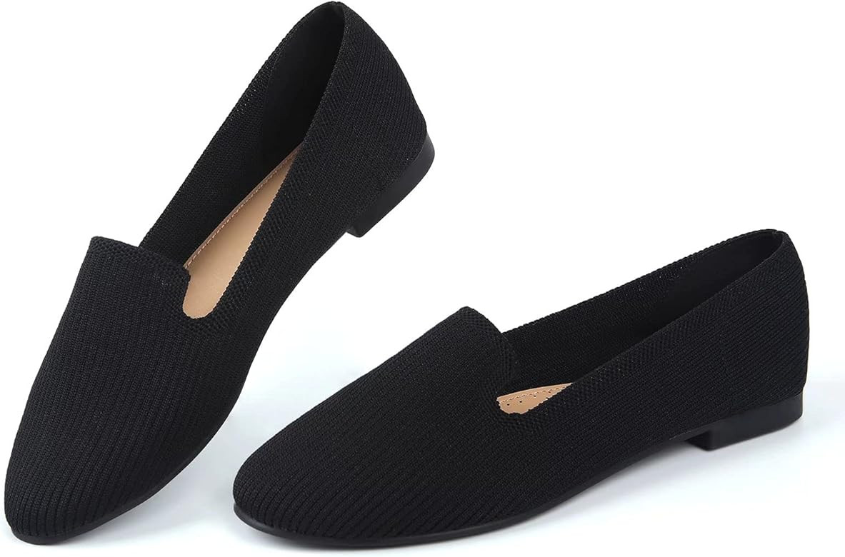 Samilor Loafers for Women Breathable Mesh Flats Shoes Women Slip On Round Toe Loafers for Women C... | Amazon (US)