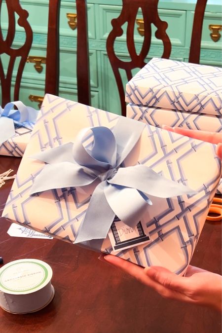 Blue and white is always right! The prettiest packaging makes for a lovely gift presentation! Details matter! 

#LTKGiftGuide