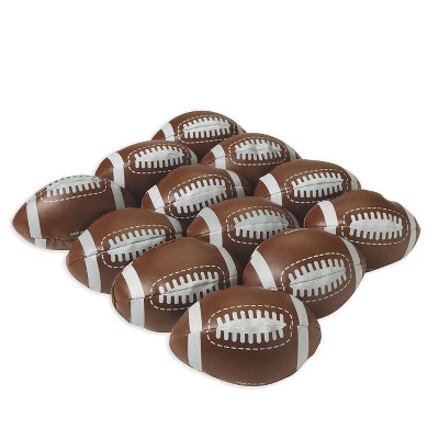 US Toy Co Inc Foam Filled Football 4-1/2in Pk12 | Target
