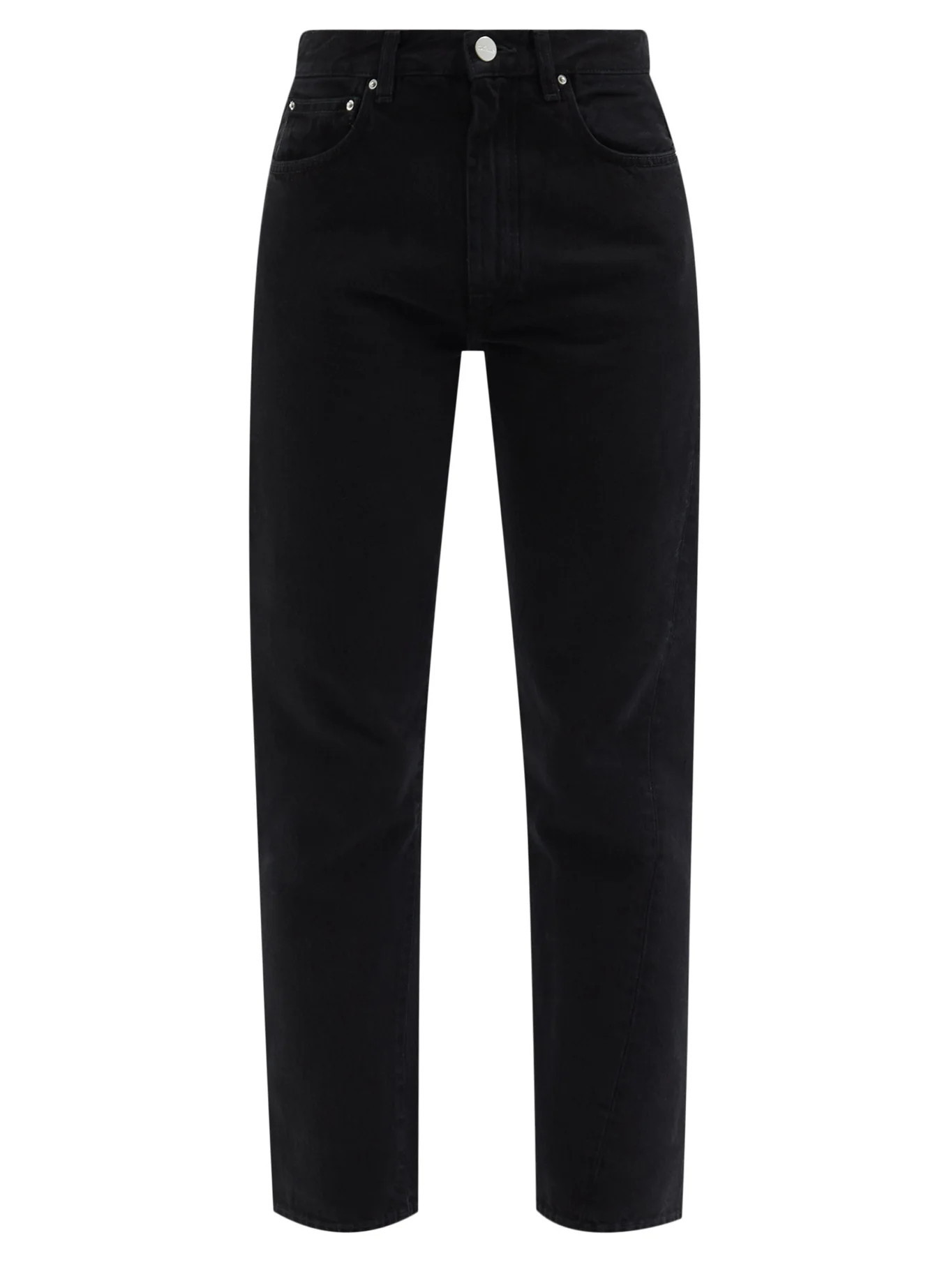 Twisted-seam cropped jeans | Matches (US)