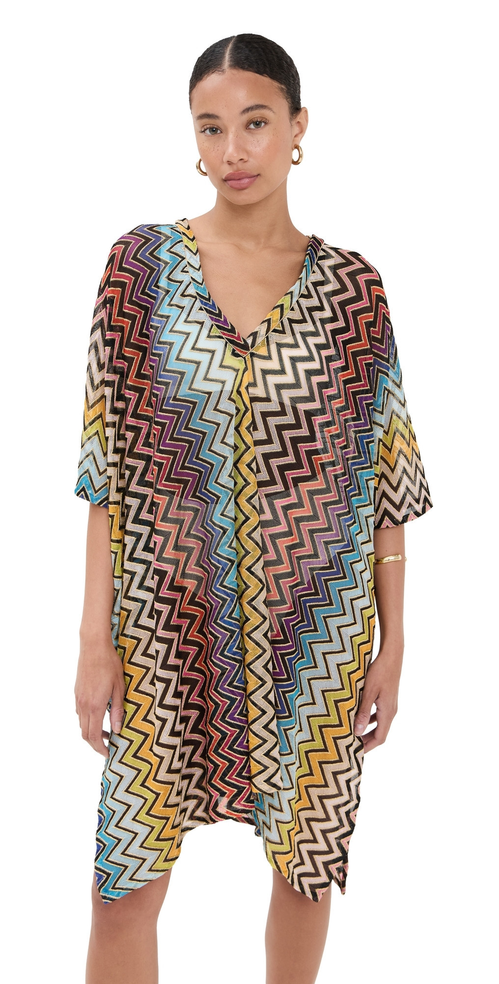 Missoni Short Cover Up Multicolor w/ Black Base L | Shopbop