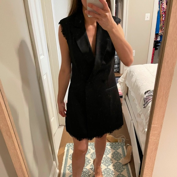Jay goofrey satin blazer dress | Poshmark