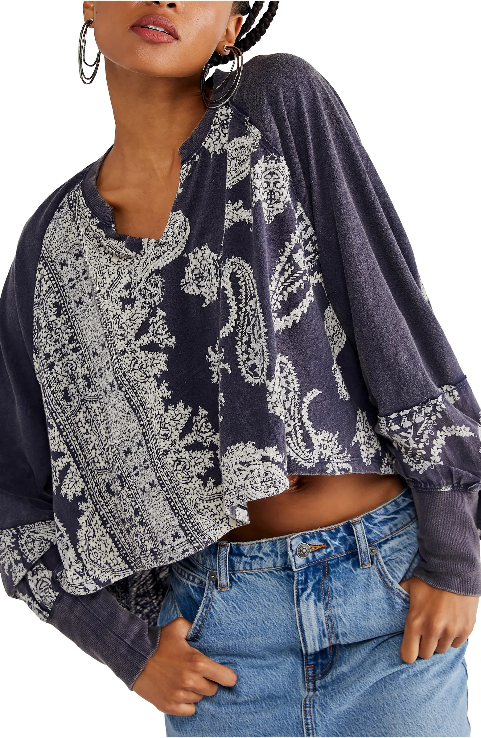 True Perfection High/Low Cotton Blouse | Nordstrom