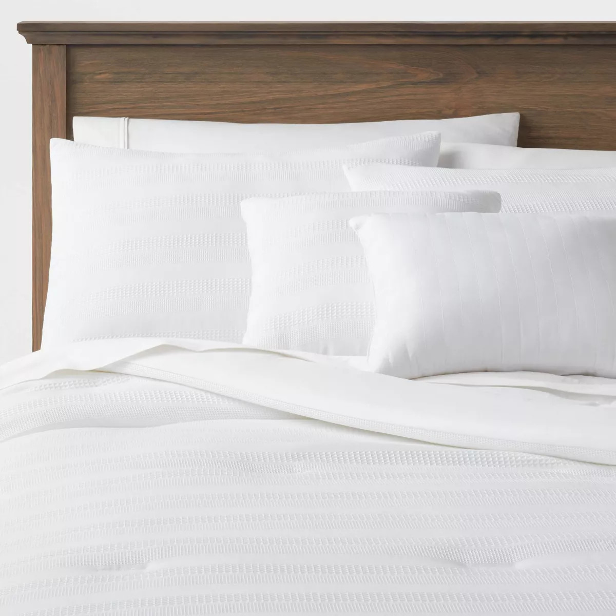 Woven Waffle Stripe Comforter Bedding Set - Threshold™ | Target
