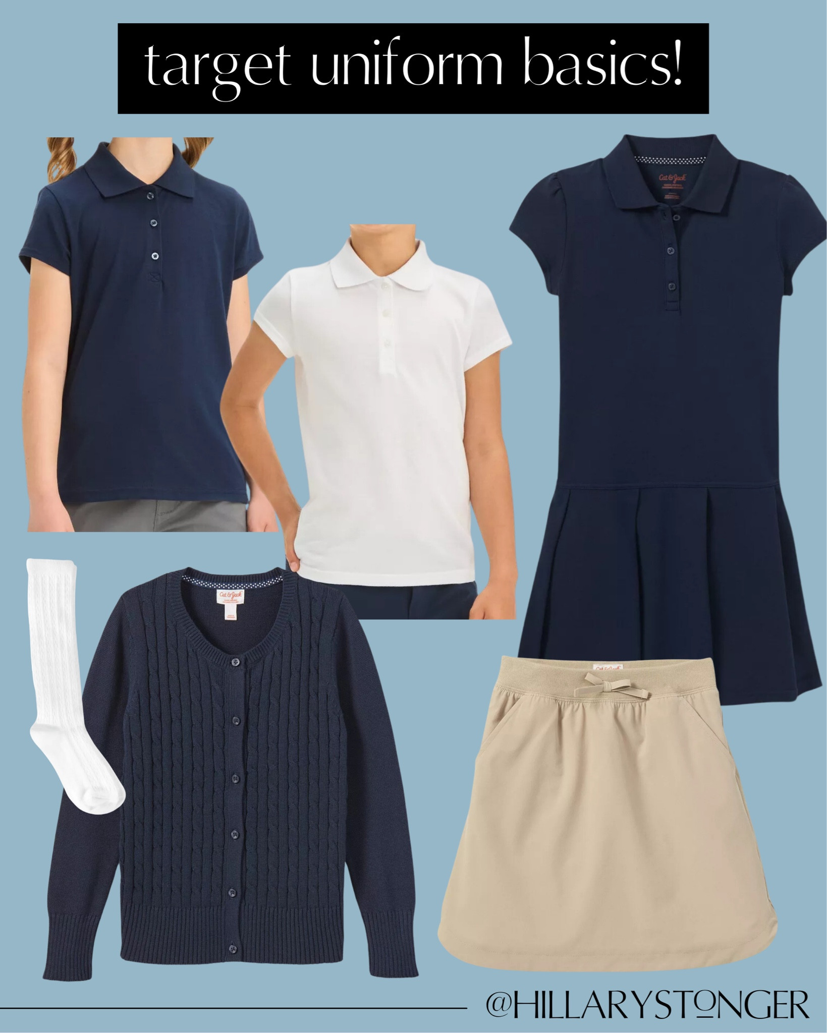 #BackToSchool will be here before you know it, so load up on uniform basics while they’re on sale during Target Circle Week! These polos are available in both pique and performance fabrics, same with the dress!

#LTKKids #LTKSummerSales #LTKFamily