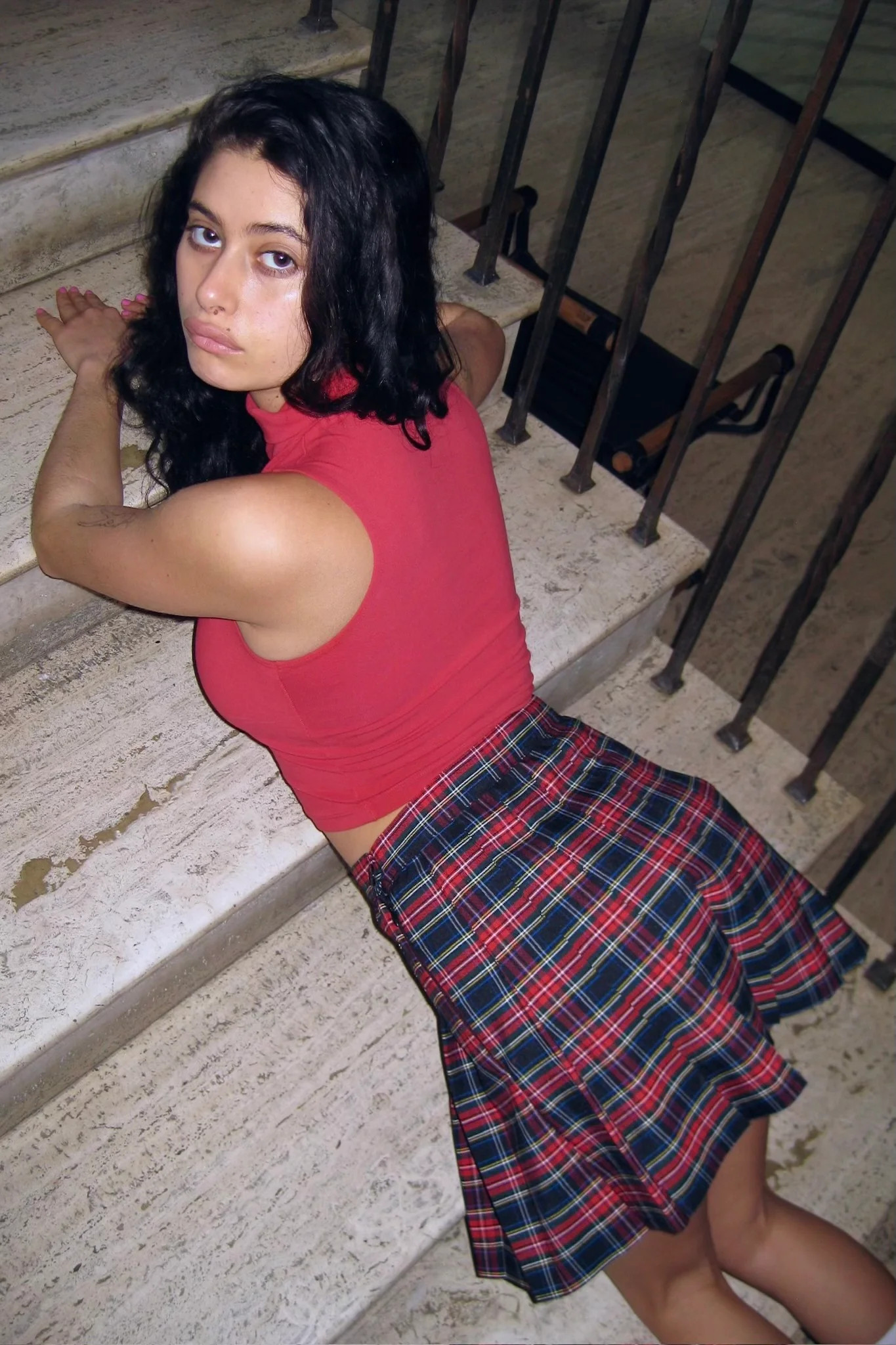 RGB300P - Plaid Tennis Skirt | Los Angeles Apparel