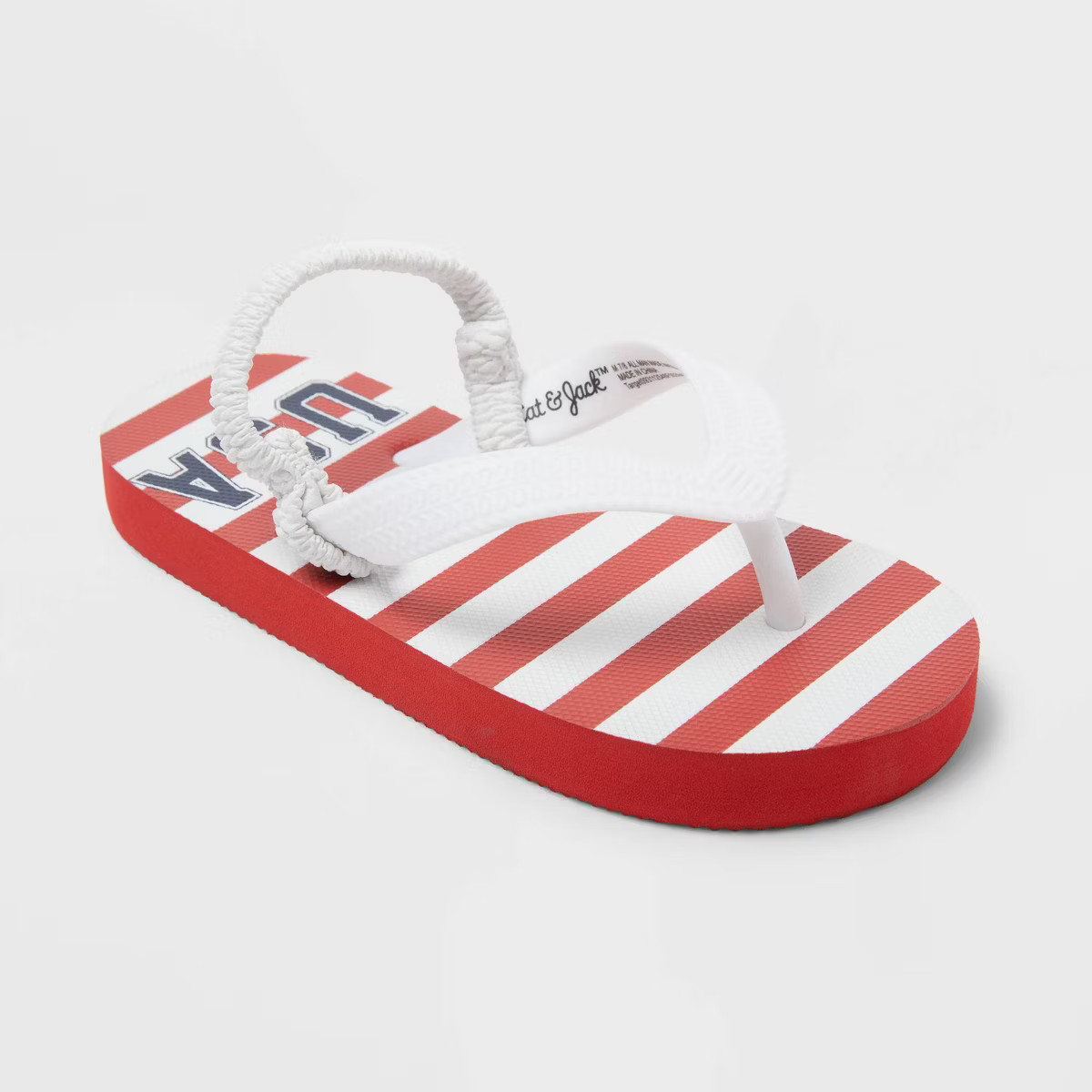 Toddler Adrian Americana USA Flip Flops - Cat & Jack™ | Target