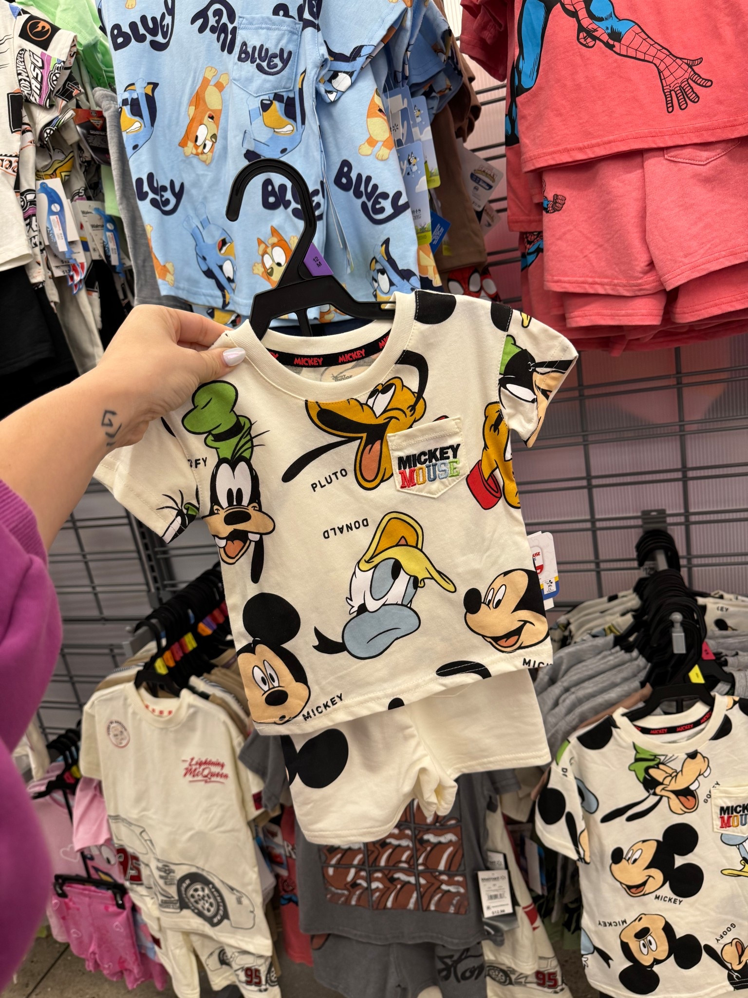 Affordable toddler graphic tee and shorts sets at Walmart! Toddler Disney outfits, bluey outfits, Walmart finds, toddler finds, toddler spring

#LTKFamily #LTKKids #LTKSeasonal