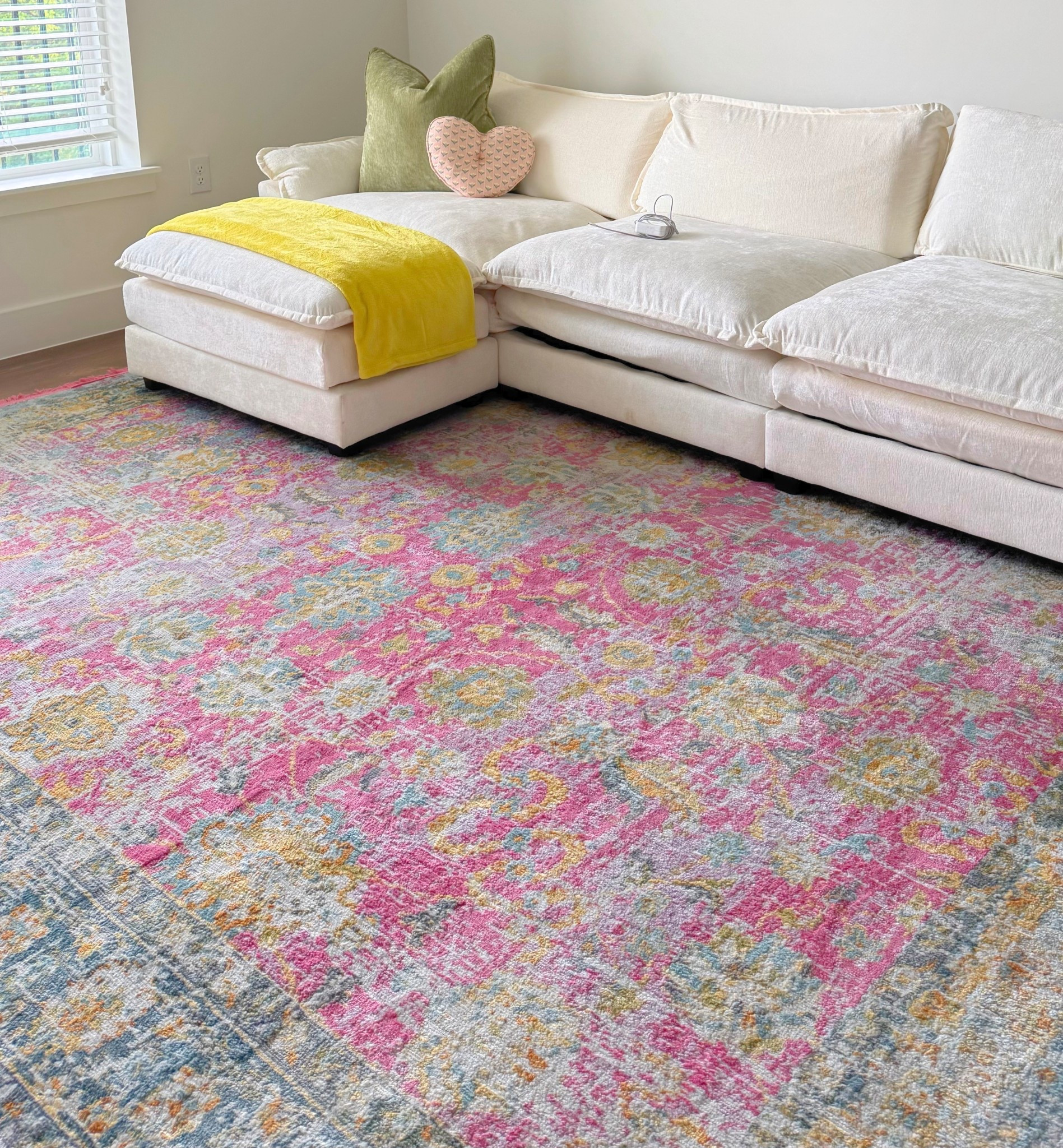 pop of color rug! I have it in the 8’2 x 10

#LTKHome