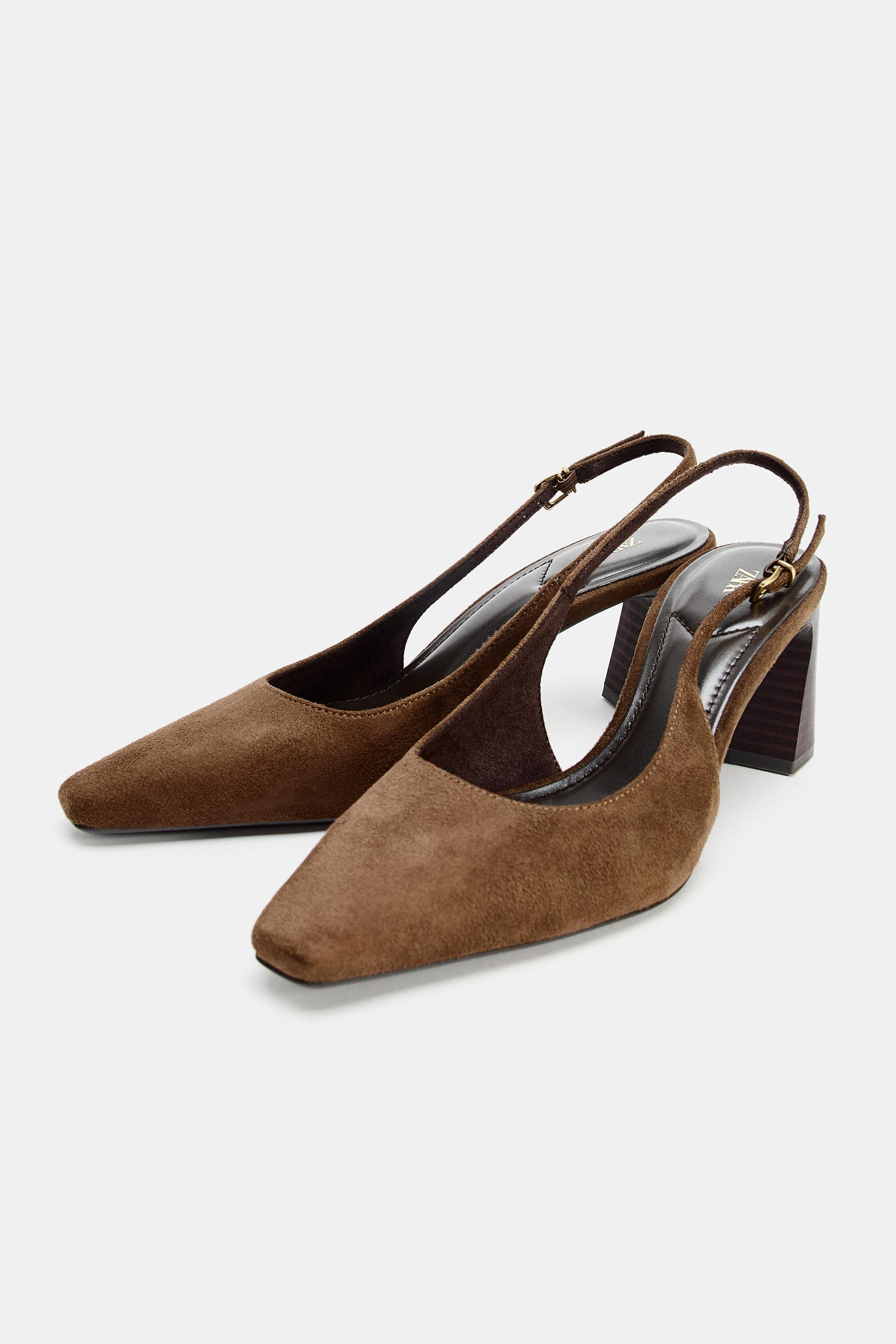 SLINGBACK HEEL SHOES | Zara US