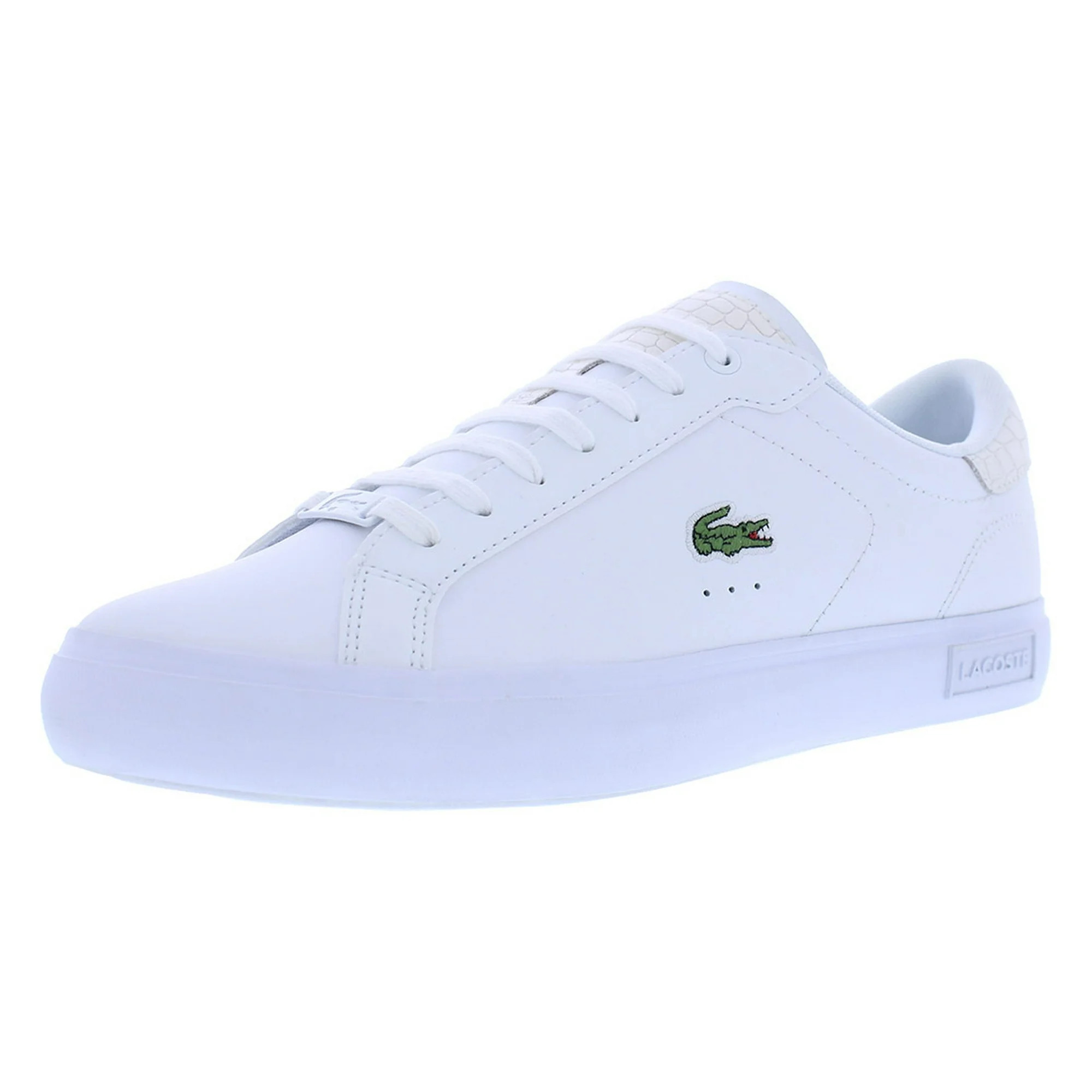 Lacoste Powercourt 1121 Mens Shoes Size 8, Color: White/White | Walmart (US)