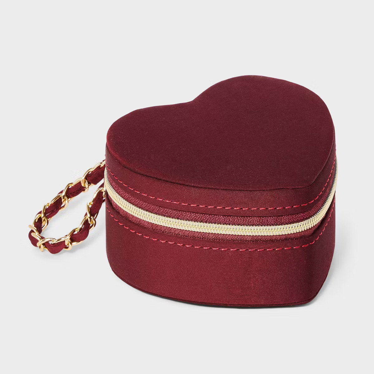 Heart Travel Jewelry Organizer - A New Day™ Maroon | Target