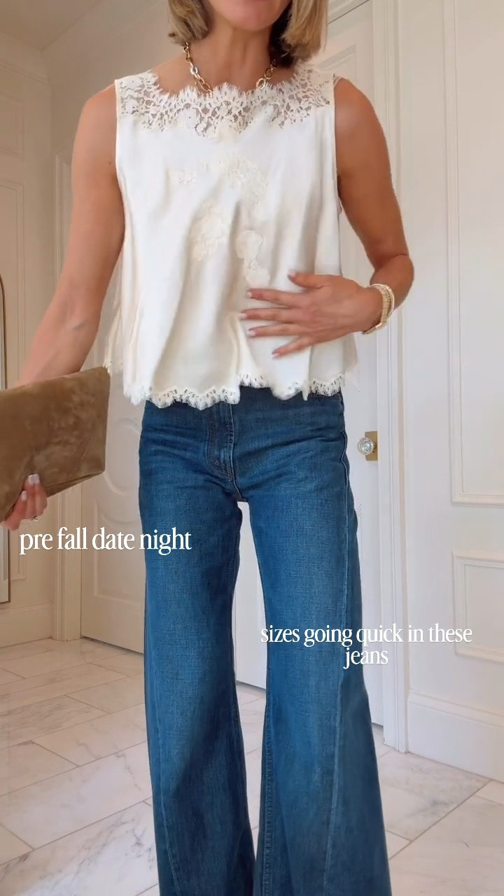 How I would style dark denim for fall. These are my current favorite pair — a must have for the season.

#LTKfall #LTKjeans #LTKdatenight