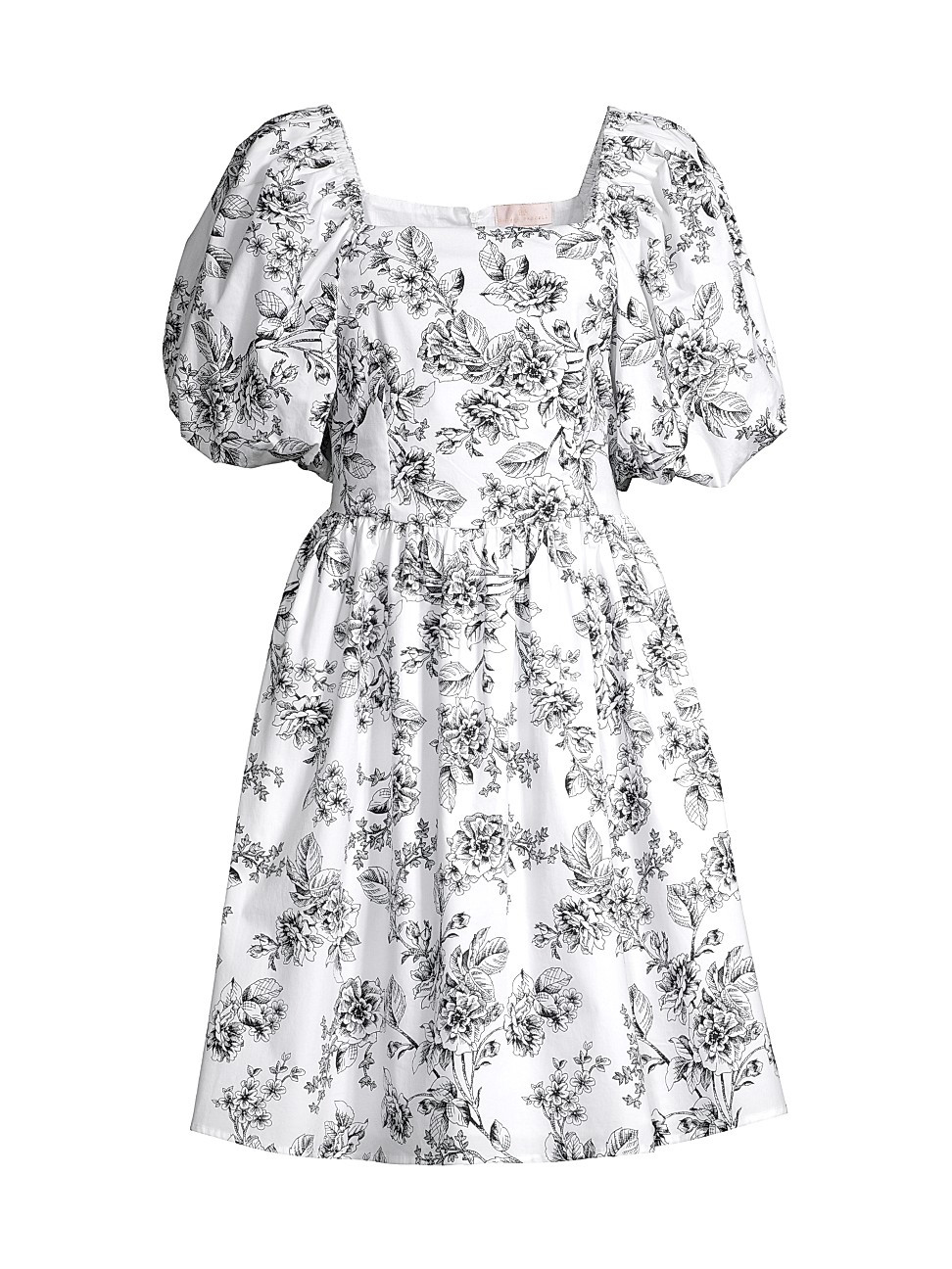 Floral-Printed Cotton Poplin Minidress | Saks Fifth Avenue