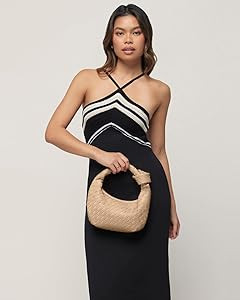 Woven Purse - Woven bags for women - Small Hobo Bags | Amazon (US)