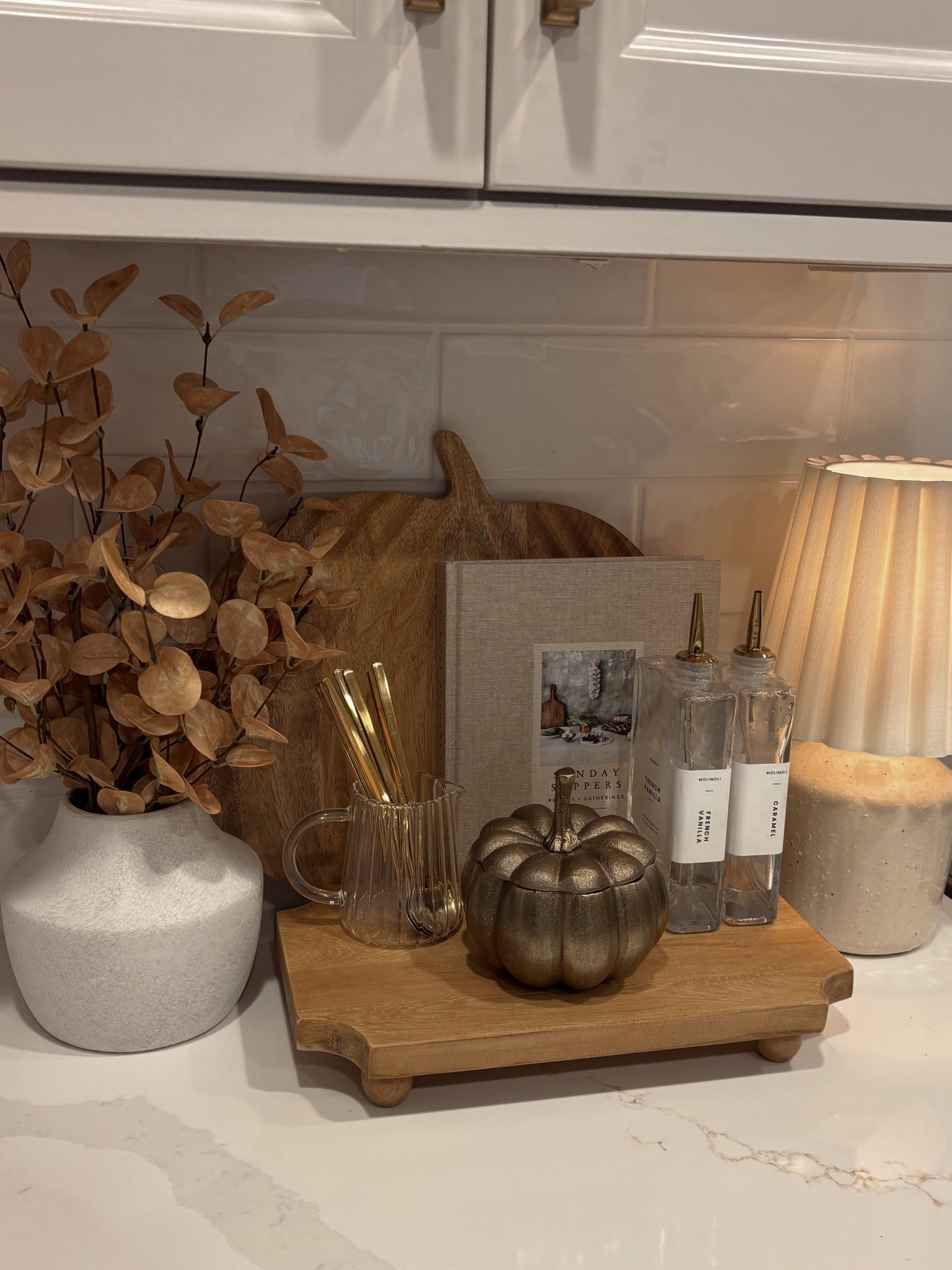 Fall kitchen counter decor 🤎

#LTKFindsUnder50 #LTKHome #LTKStyleTip