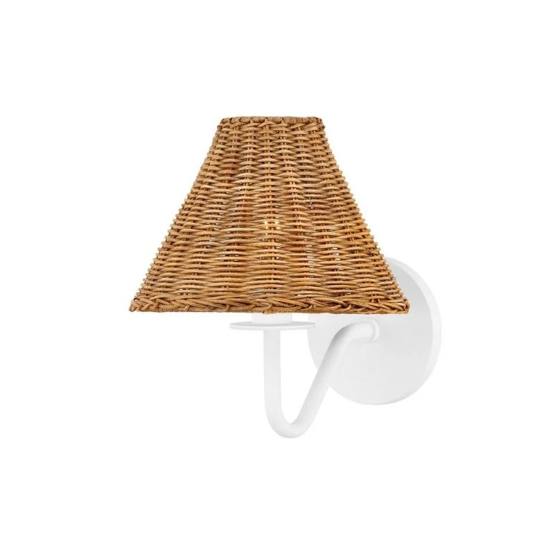 Ibiza Sconce - White | Cailini Coastal