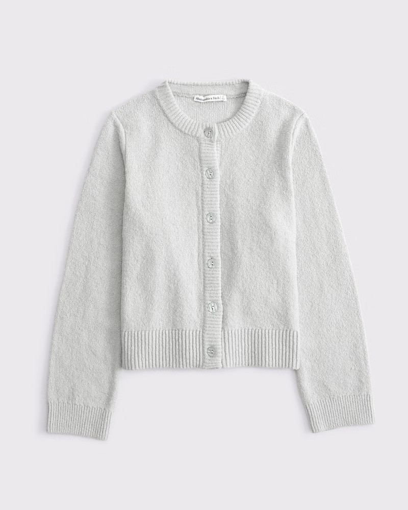 Women's The A&F Madeline Textural Crew Sweater | Women's Tops | Abercrombie.com | Abercrombie & Fitch (US)
