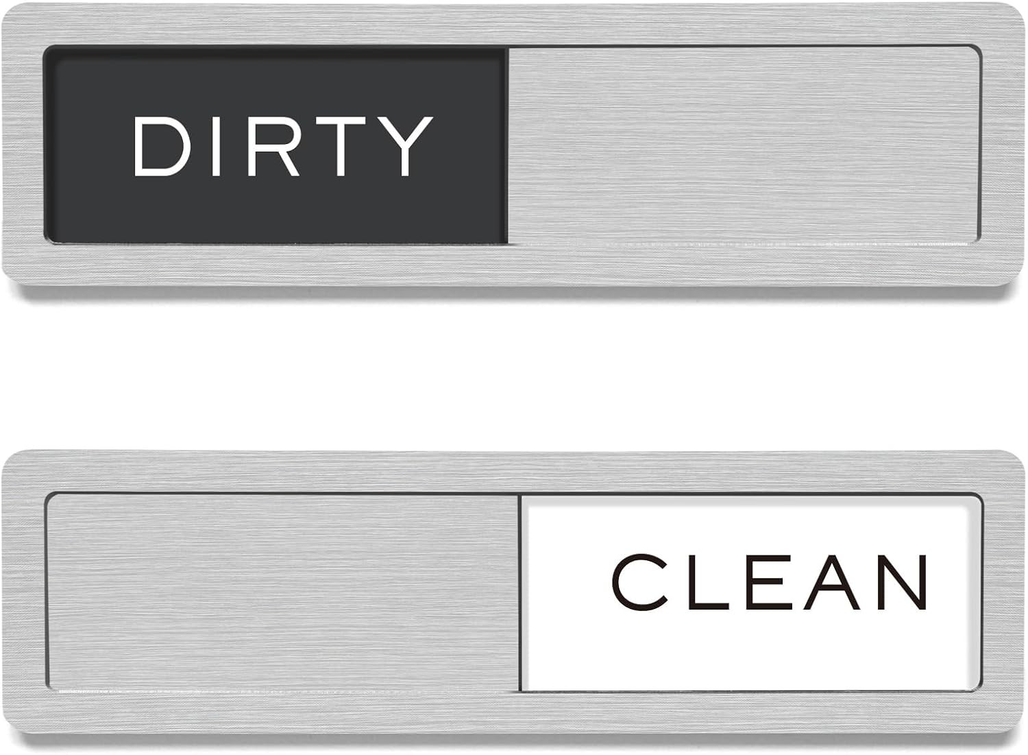 Rimaaiae Dishwasher Magnet Clean Dirty Sign, Strong Magnet Non-Scratch Clean Dirty Magnet for Dishwasher, Easy to Read & Slide | Amazon (US)