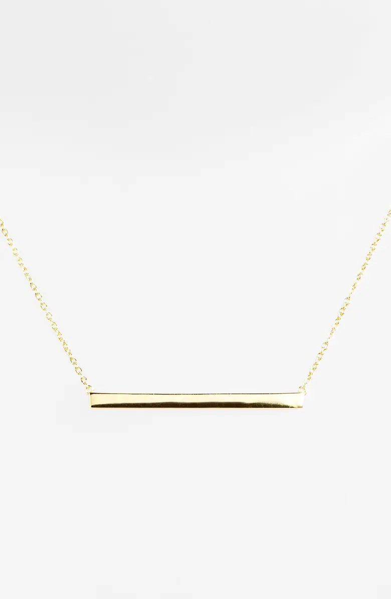 Argento Vivo Bar Pendant Necklace | Nordstrom