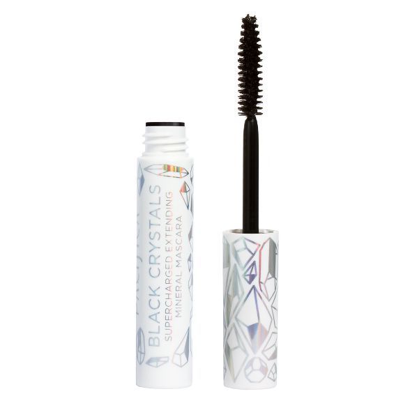 Pacifica Black Crystals Supercharged Extending Mineral Mascara Black Beauty - 0.25oz | Target