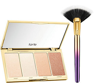 tarte Rainforest of the Sea Twinkle Lighting Palette w/Brush | QVC
