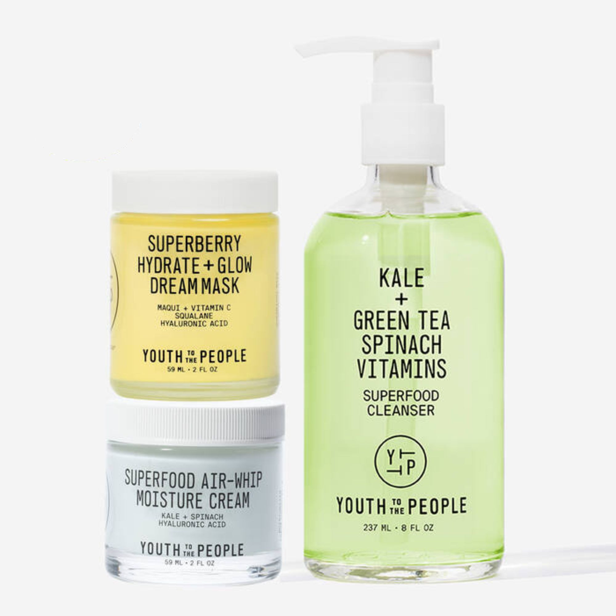Shop The Super Glow Trio Skincare Bundle | Youth To The People | Youth To The People
