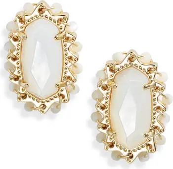 Layla Beaded Stud Earrings | Nordstrom