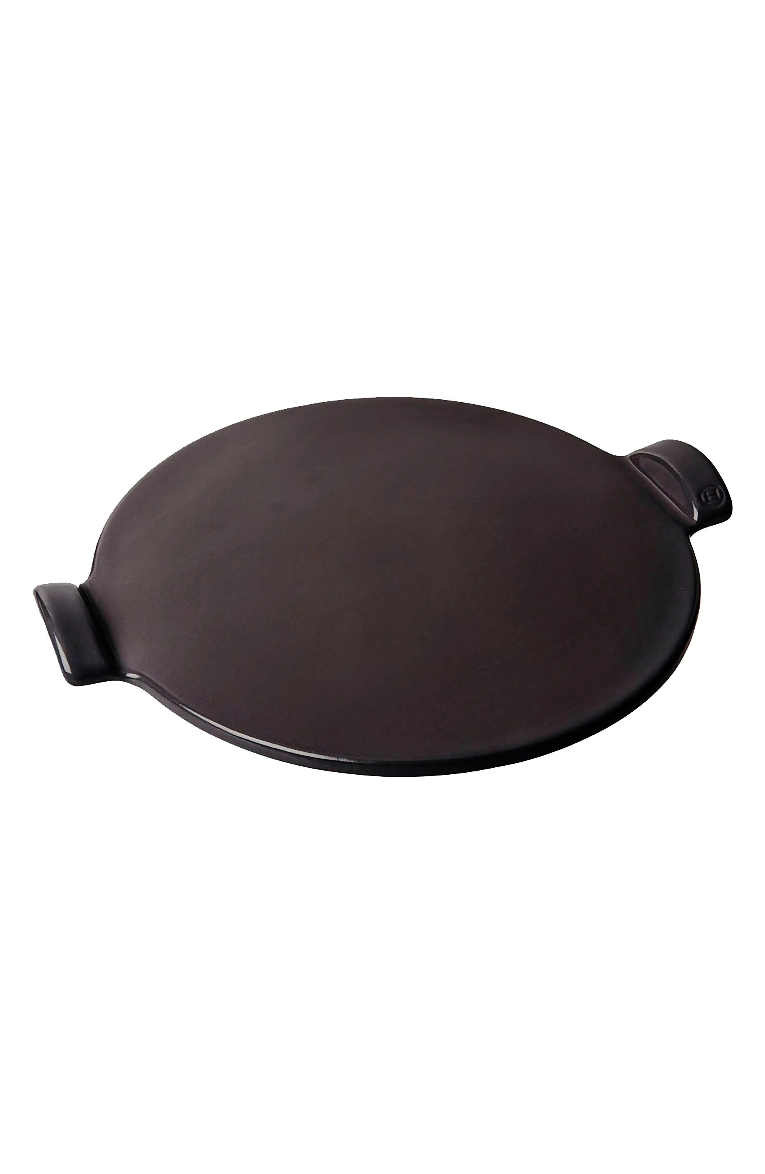 Emile Henry Smooth Pizza Stone in Charcoal at Nordstrom | Nordstrom