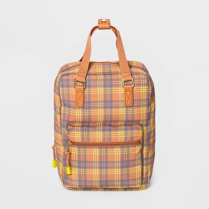 Plaid Mini Square Backpack - Wild Fable&#8482; Yellow | Target