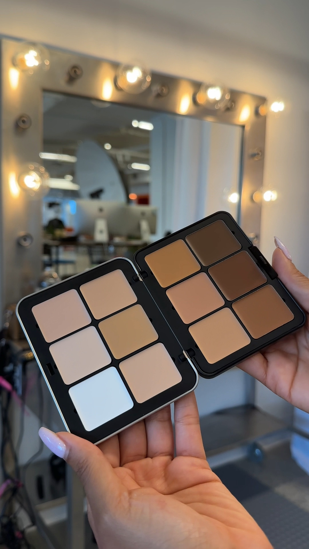 Absolutely thrilled to unbox my new holy grail 🤩 I am completely enamored with every aspect of this complexion palette from @makeupforever. It has been a staple in my makeup kit for over a month now, and I find myself gravitating towards it every single time. The texture is incredibly creamy and provides excellent coverage, leaving a stunning satin finish. I adore combining it with my @temptu airbrush perfect canvas foundation as they complement each other flawlessly.

#LTKbeauty