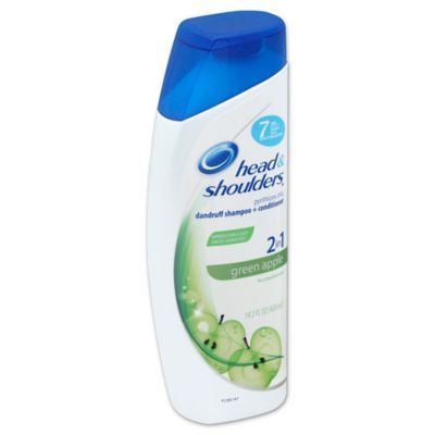 Head and Shoulders® 13.5 oz. 2-in-1 Green Apple Dandruff Shampoo and Conditioner | Bed Bath & Beyond