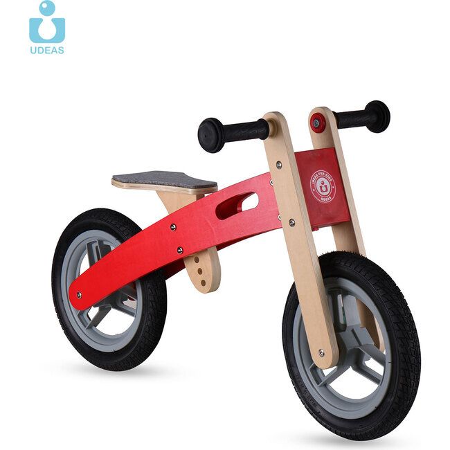 Udeas Multifunction Balance Bike, Red | Maisonette
