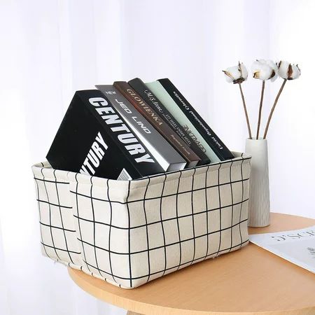 Foldable Fabric Storage Basket Bin Box for Closet or Shelf 15.7""x11.8""x8.3 | Walmart (US)