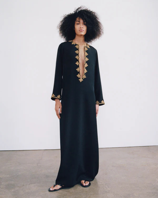 ROCHELLE EMBROIDERED DRESS | Nili Lotan