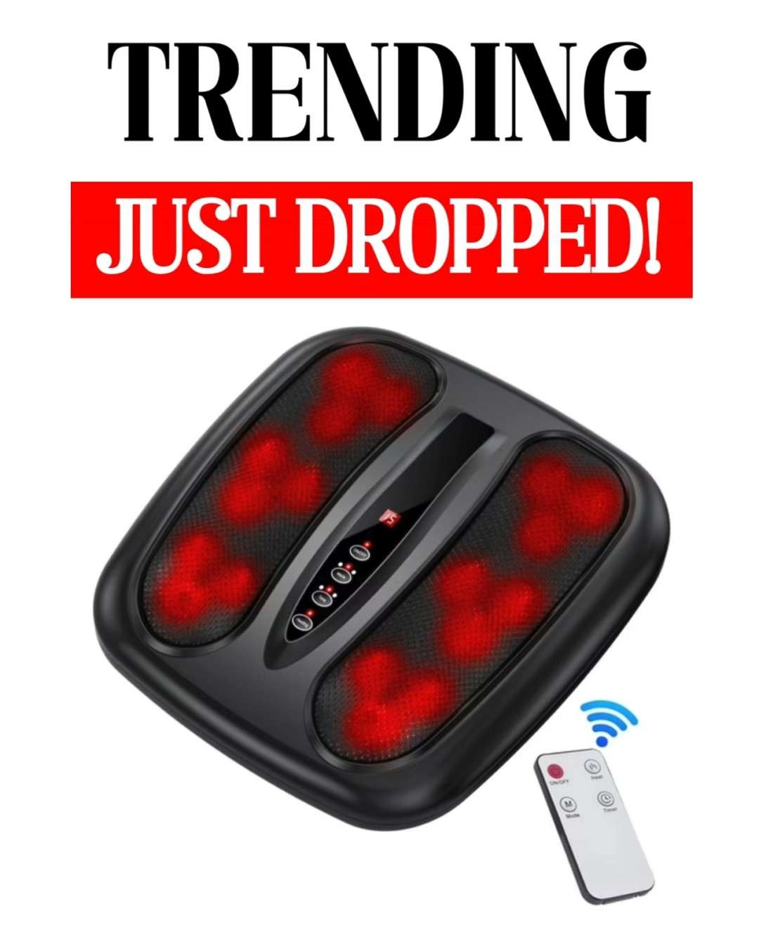 Treat your feet! This NEXPURE Shiatsu Foot Massager with heat and 3 customizable modes is pure relaxation — and it’s only $59.99 right now at Walmart, down from $163.99! Such an amazing savings and a perfect pick for gifting or unwinding at home. Grab it while it’s hot! 💆‍♀️🔥🛍️

#LTKDeals #LTKHolidayGifting #LTKHome #LTKWellness #LTKFinds 

 #LTKGiftGuide #LTKHoliday #LTKSaleAlert