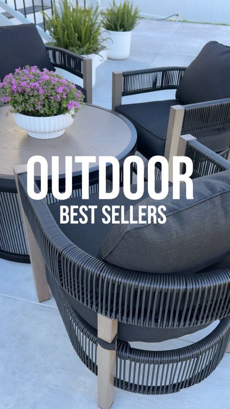 Outdoor best sellers, outdoor furniture, outdoor rug, planters, lanter, outdoor sofa 

#LTKVideo #LTKHome #LTKSeasonal