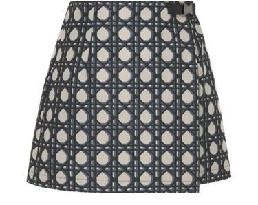 Cannage printed mini skirt - DIOR | 24S US