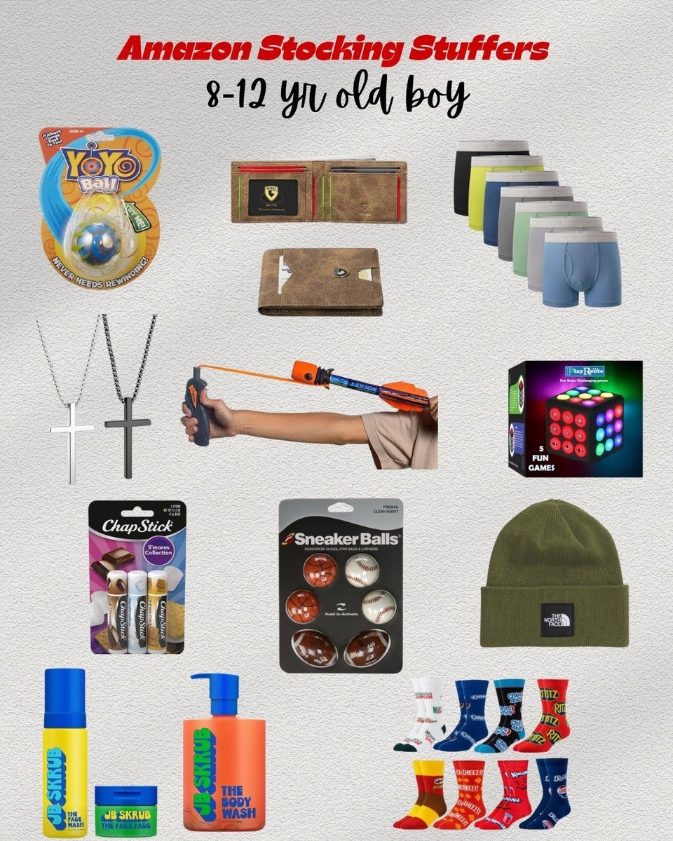 8-12 year old boy stocking stuffer ideas 

#LTKGiftGuide #LTKHoliday #LTKKids