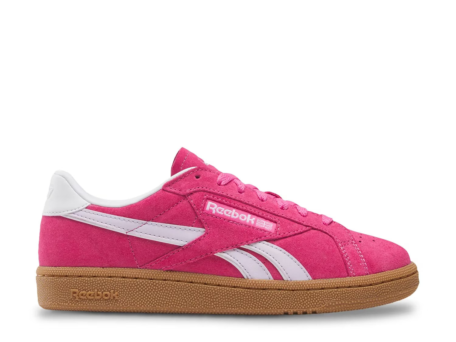 Reebok Club C Grounds UK Sneaker | Women's | Hot Pink | Size 6 | Sneakers | DSW