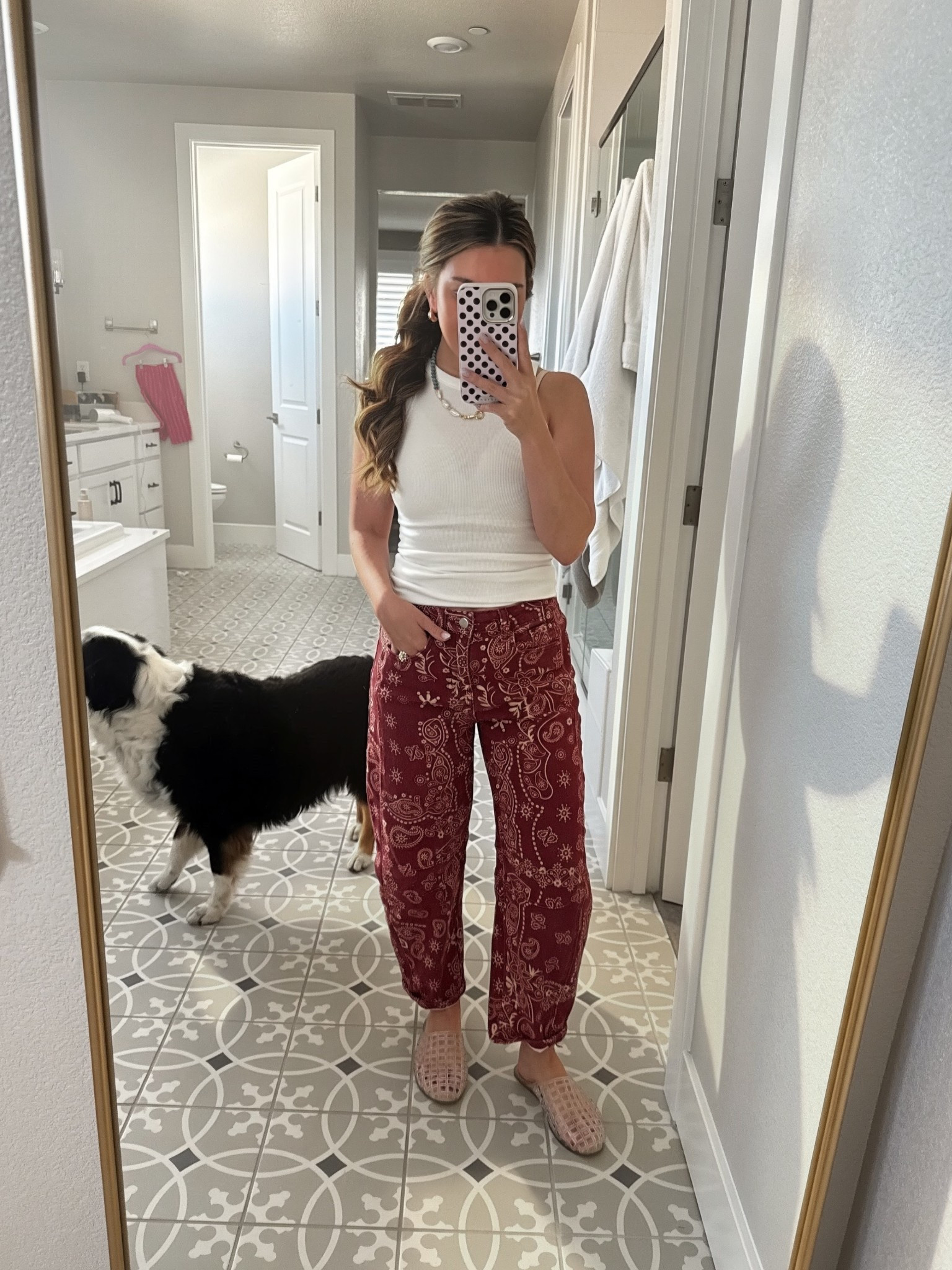 Free people inspired barrel jeans
Amazon barrel jeans
Amazon style
Women’s spring outfit
Bandana print pants
Festival pants



#LTKPetite #LTKFestival #LTKootd