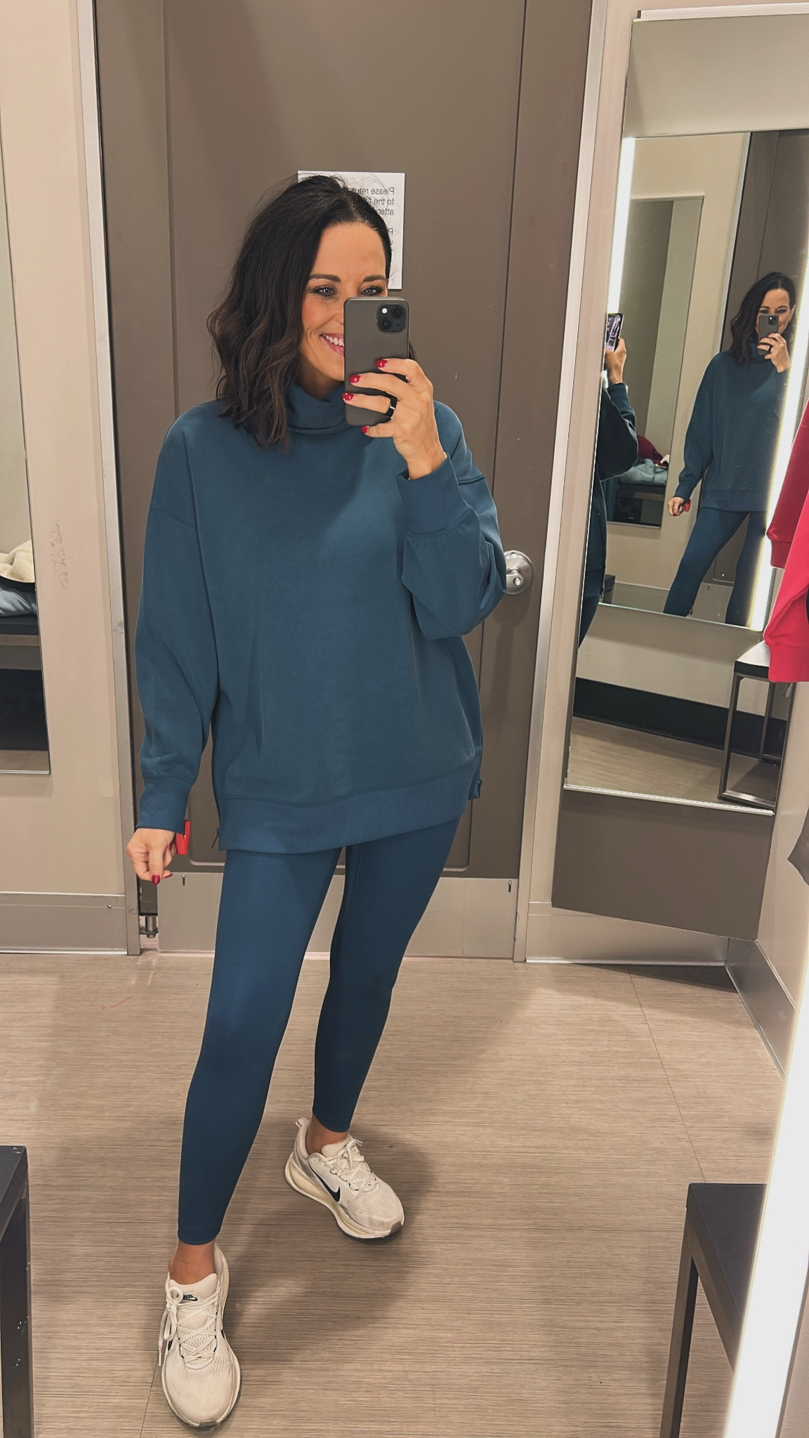 Y’all this combo from Target looks and feels so designer-inspired! I love the jewel-tones and this blue is truly stunning in person! Perfect for running errands, a workout, or lounging around the house! VintagePickin Target finds Target favorites winter fashion must haves blue outfit mock neck sweatshirt

#LTKgrwm #LTKPetite #LTKActive