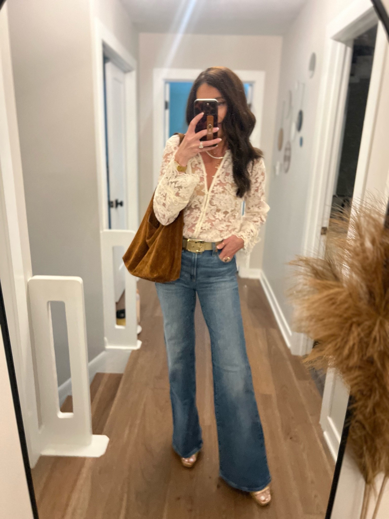 What I’m wearing for a vintage jewelry festival here in Cincinnati. Decided to wear a pair of vintage earrings that have been my father-in-law‘s mother’s. 

Wearing the viral denim from target that is easily as good quality as my $300 jeans 

￼￼

#LTKootd #LTKOver40 #LTKSaleAlert