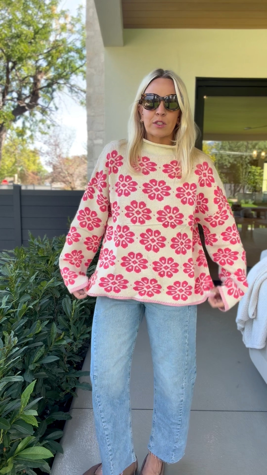 This sweater looks designer!

#LTKgrwm #LTKmomlife #LTKootd