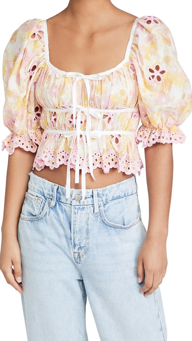 For Love & Lemons
                
            

    Claire Blouse | Shopbop